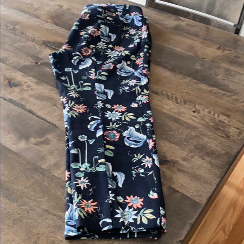 Ann Taylor floral pants